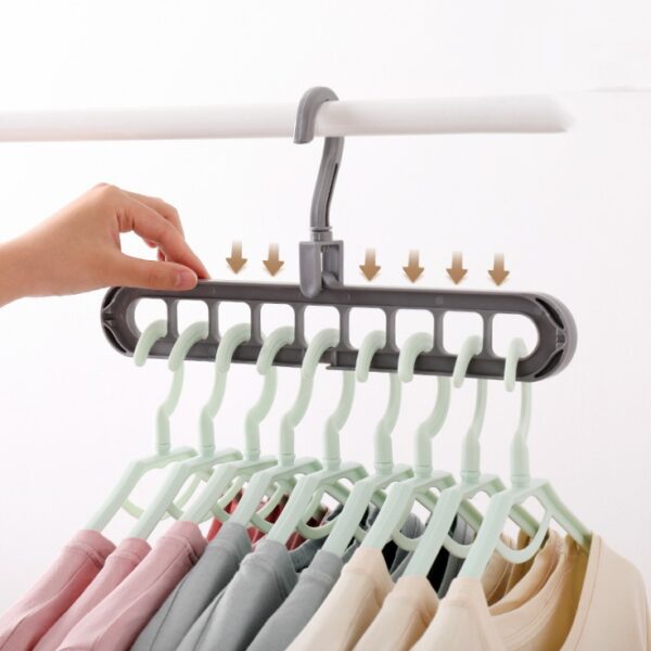 Plassbesparende Kleshenger – Smart Henger for Garderobe og Skap