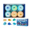 OceAura Bath Bombs Marine Animal – Badebomber Barn 3+ | 6 stk