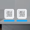 Smart WiFi Termometer med Luftfuktighetsmåler – App, LCD-skjerm og Smart Home-støtte