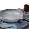 Havstein Stekepanne – Japansk Non-Stick Stekepanne med Steinbelegg
