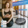 Robotstøvsuger – Smart Rengjøring med App, Fjernkontroll og Moppefunksjon