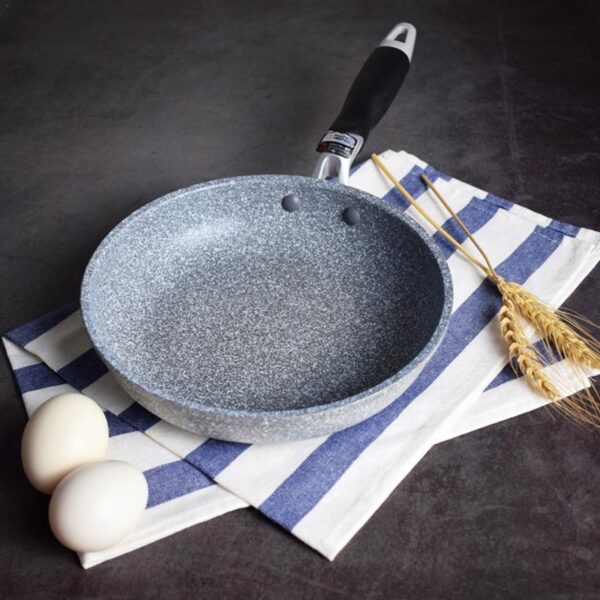 Havstein Stekepanne – Japansk Non-Stick Stekepanne med Steinbelegg