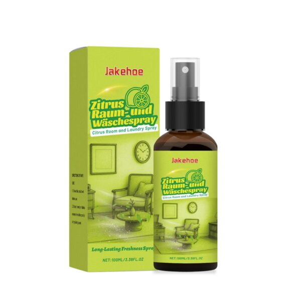 Jakehoe Citrus Romspray – Frisk Duftspray til Rom og Tekstiler | 100 ml